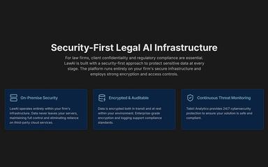 LawAI Security First Legal AI Infrastructure