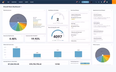Lawmatics Custom Dashboards