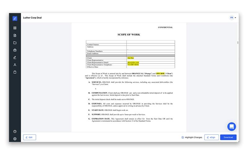 Lawyaw-Document-Review