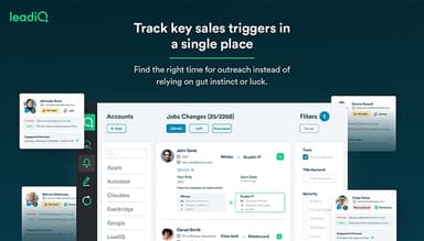 LeadIQ Track Sales Triggers