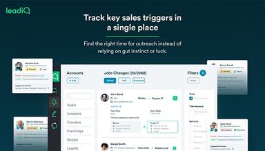 LeadIQ Track Sales Triggers