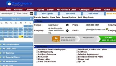 LeadMaster Build contact database