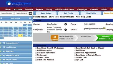 LeadMaster Build contact database