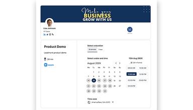 Leadmonk Scheduling Simplified