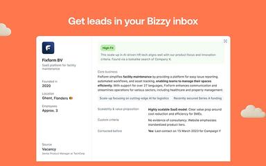 Bizzy AI Leads With Context