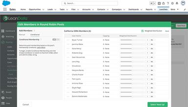 LeanData Efficient Round Robin Routing
