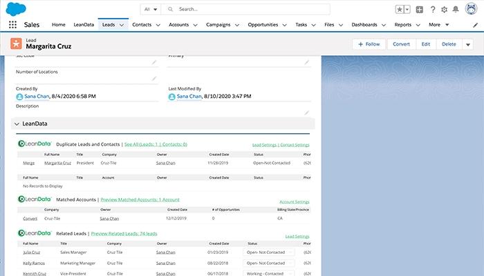 LeanData Connecting Leads to Accounts Effectively