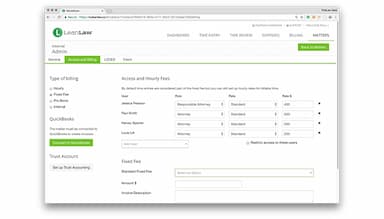 LeanLaw Flexible Fee Schedule