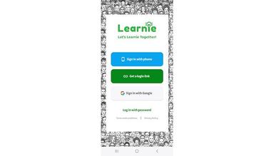 Learnie Mobile first product