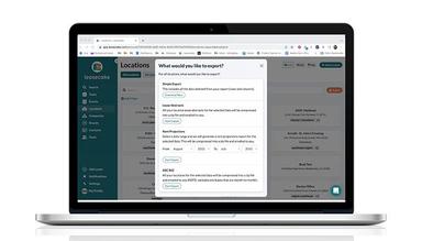Leasecake Reporting Have visibility into key data you need access to with a quick click of a button