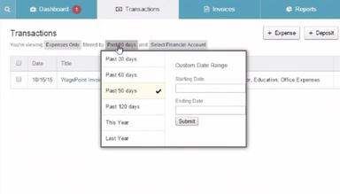 LessAccounting Transactions