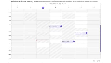Letsmeet Calendar