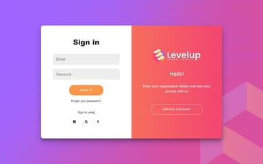 Levelup LMS Sign-In