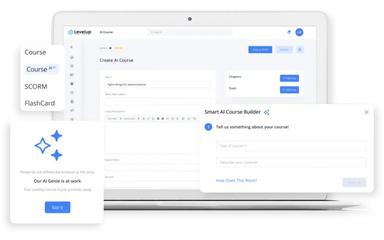 Levelup LMS Dashboard