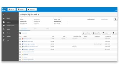 LexWorkplace Document Properties