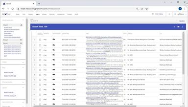 Lexbe eDiscovery Platform Term Reports
