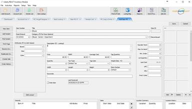 Liberty React. Retail vendor accounts allows you to keep track of retail inventory, purchase order numbers, order history, and more