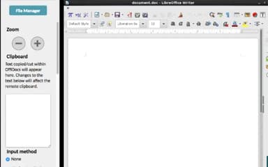 LibreOffice Create a document