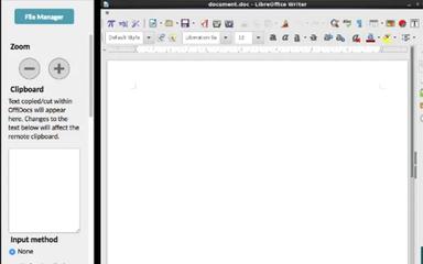 LibreOffice Create a document