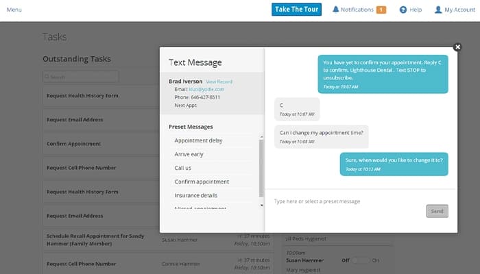 Lighthouse 360 text messaging