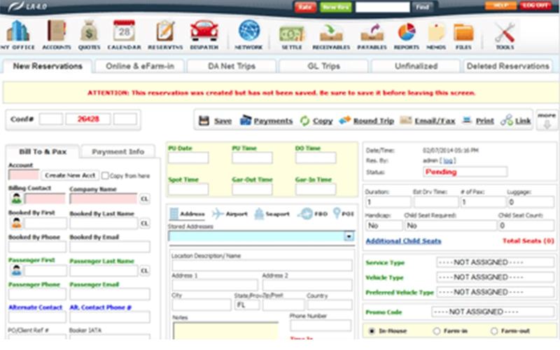 Limo Anywhere Reservations