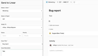 Linear SupportBee