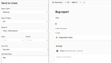 Linear SupportBee
