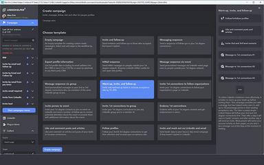 Linked Helper Choose Template