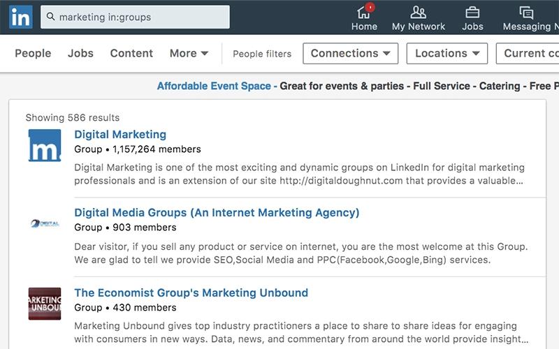 LinkedIn Groups
