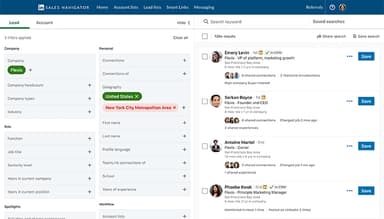 LinkedIn Sales Advanced Search