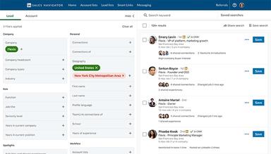 LinkedIn Sales Advanced Search