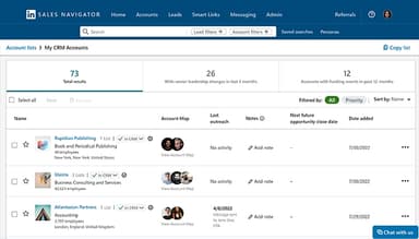 LinkedIn Sales CRM Auto Save