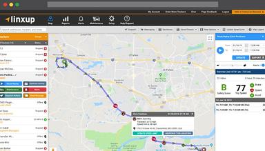 Linxup Route Replay