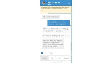 LiveHelpNow-In-browser-widget