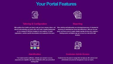 Live Learning Co Your Portal Features