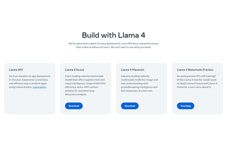 Llama Build Modules