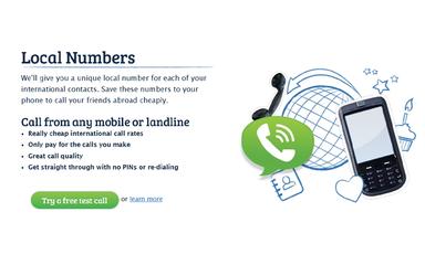 LocalPhone Call Anywhere