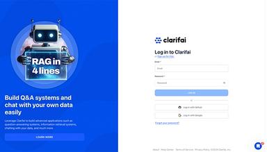 Log into Clarifai and Explore The worlds AI