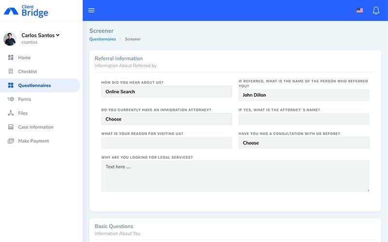 LollyLaw Client Portal