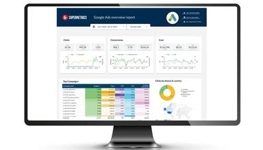 Dashboard Design Lab Google Ads Overview Report