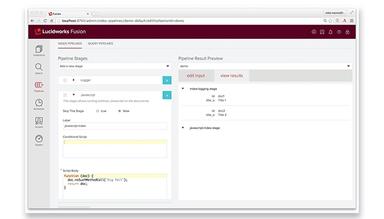 Lucidworks Fusion pipeline review