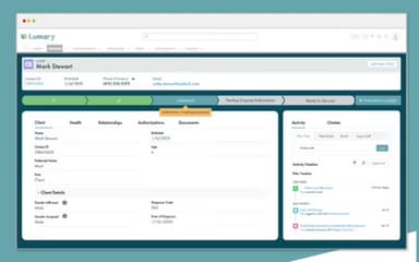 Lumary Client Details