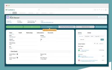 Lumary Client Details