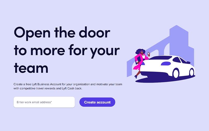 Lyft Business Open The Door