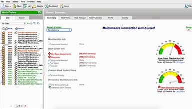Maintenance Connection Home Page