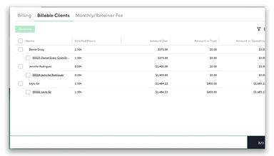 Maatdesk Billable Clients