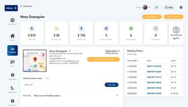 Maidily Customer Details