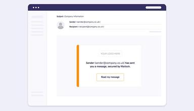 Mailock Receiving a secure email
