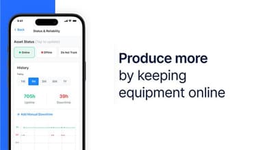 MaintainX Track asset status to track Mean Time To Repair, asset downtime and improve asset management decisions