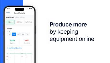 MaintainX Track asset status to track Mean Time To Repair, asset downtime and improve asset management decisions